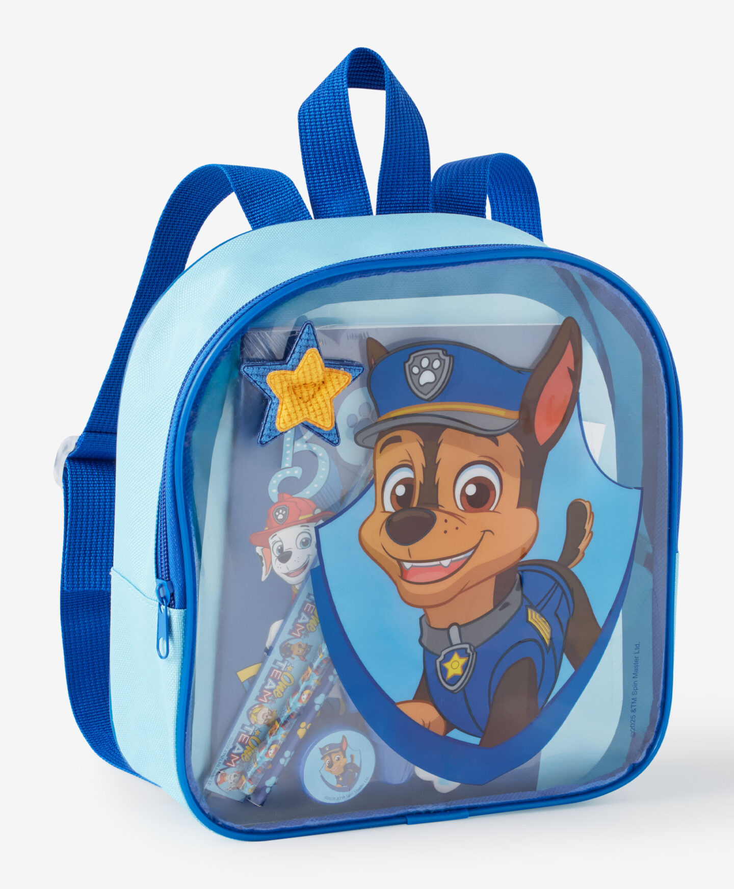 zaino blu di paw patrol