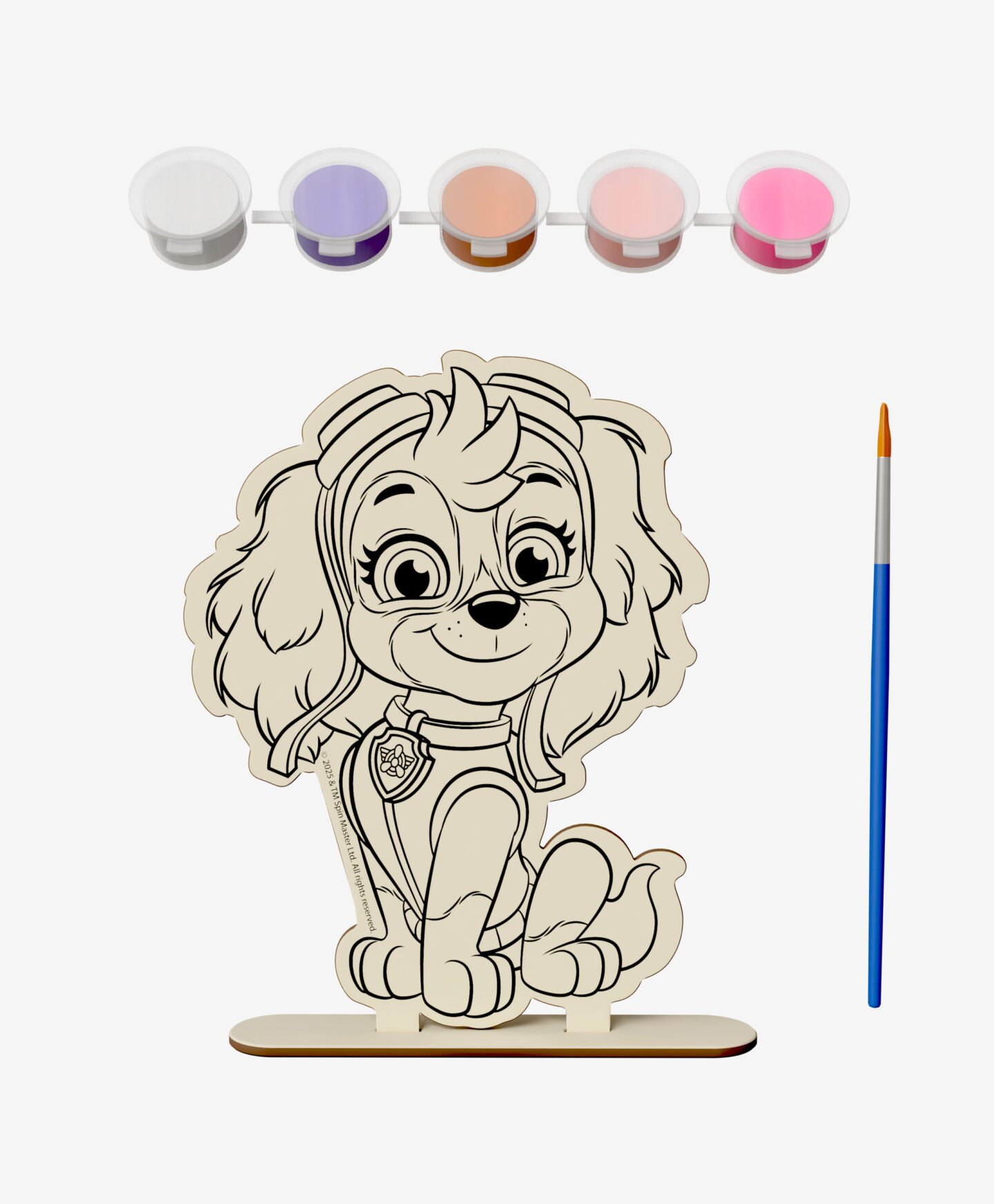 set pittura di skye paw patrol