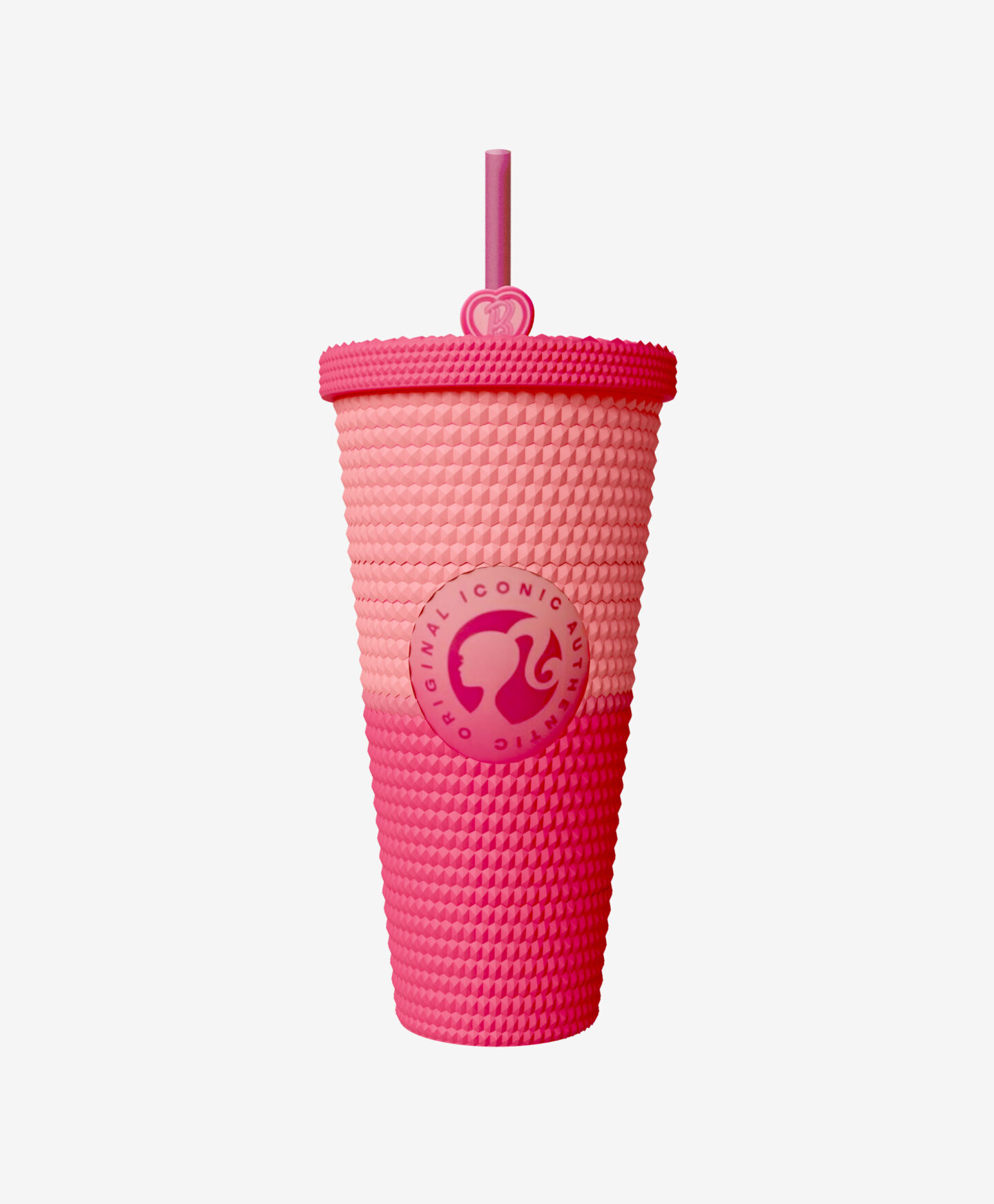 tazza di barbie con cannuccia