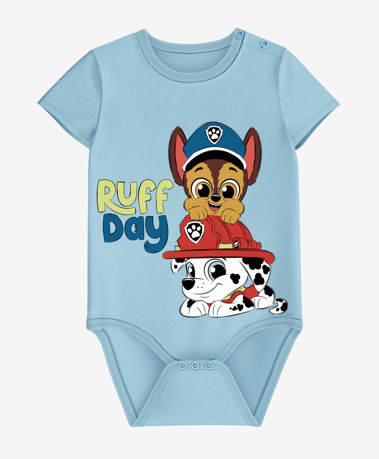 body azzurro neonato paw patrol
