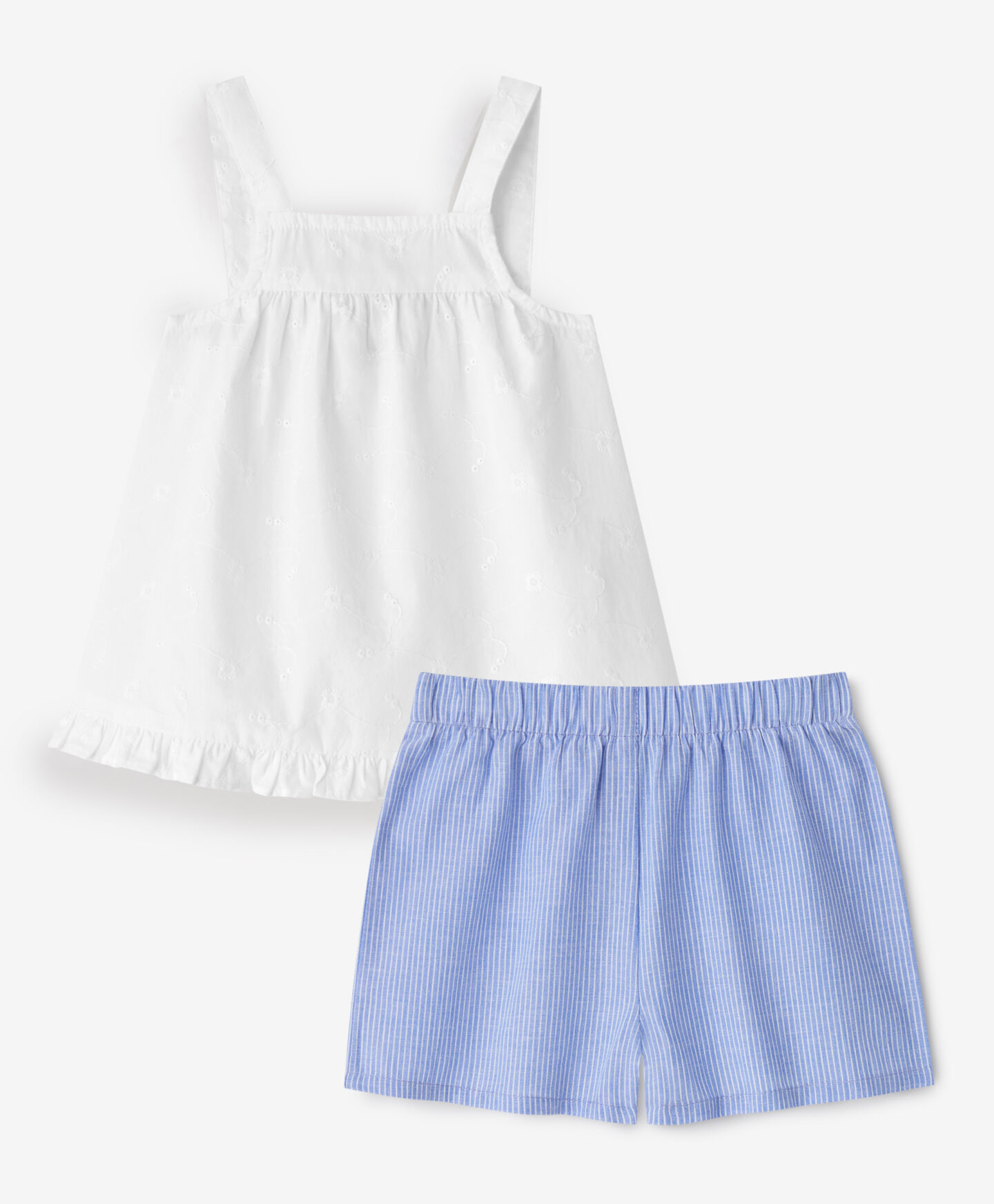 set da neonata canotta e shorts
