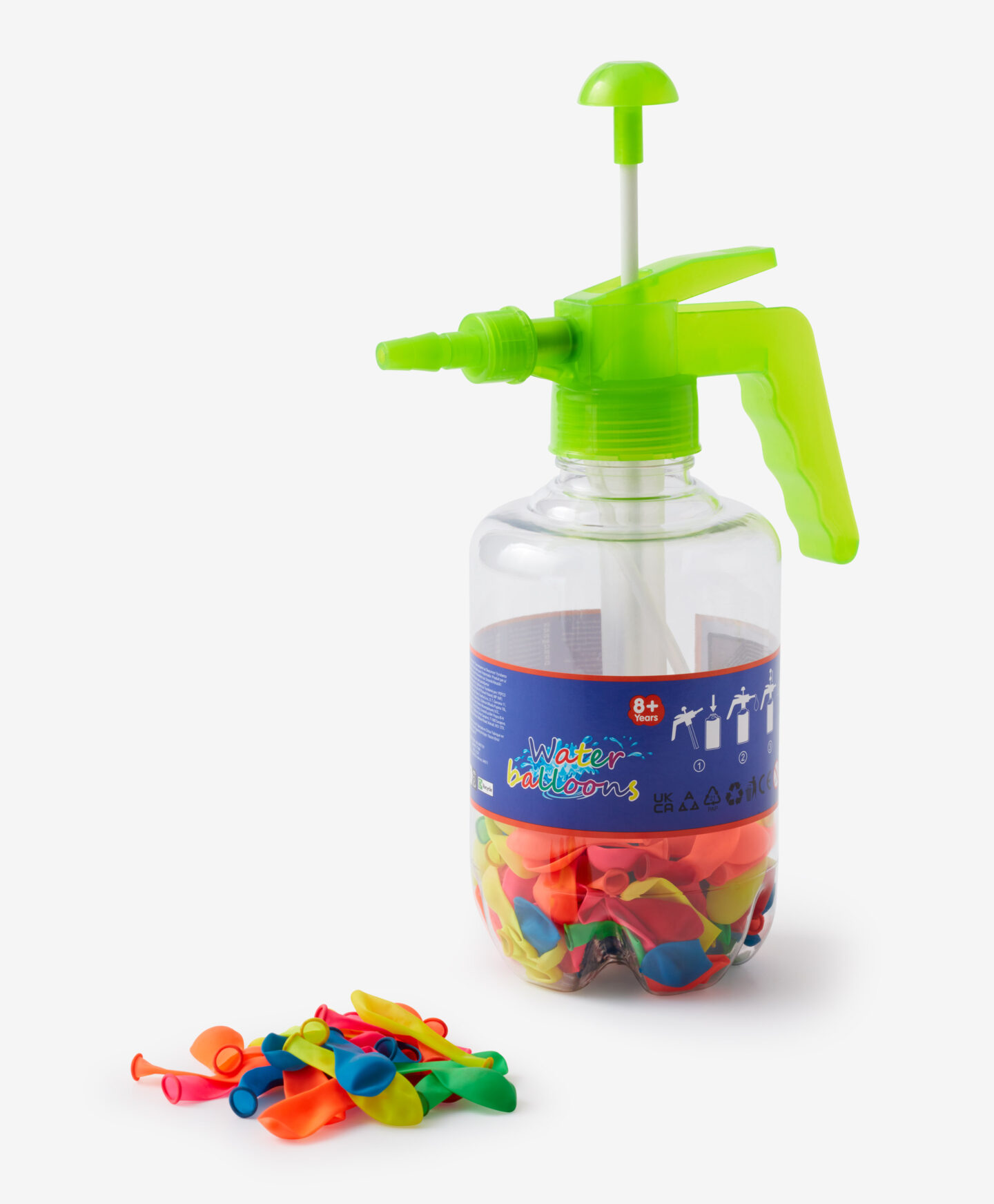 palloncini d'acqua con pompa