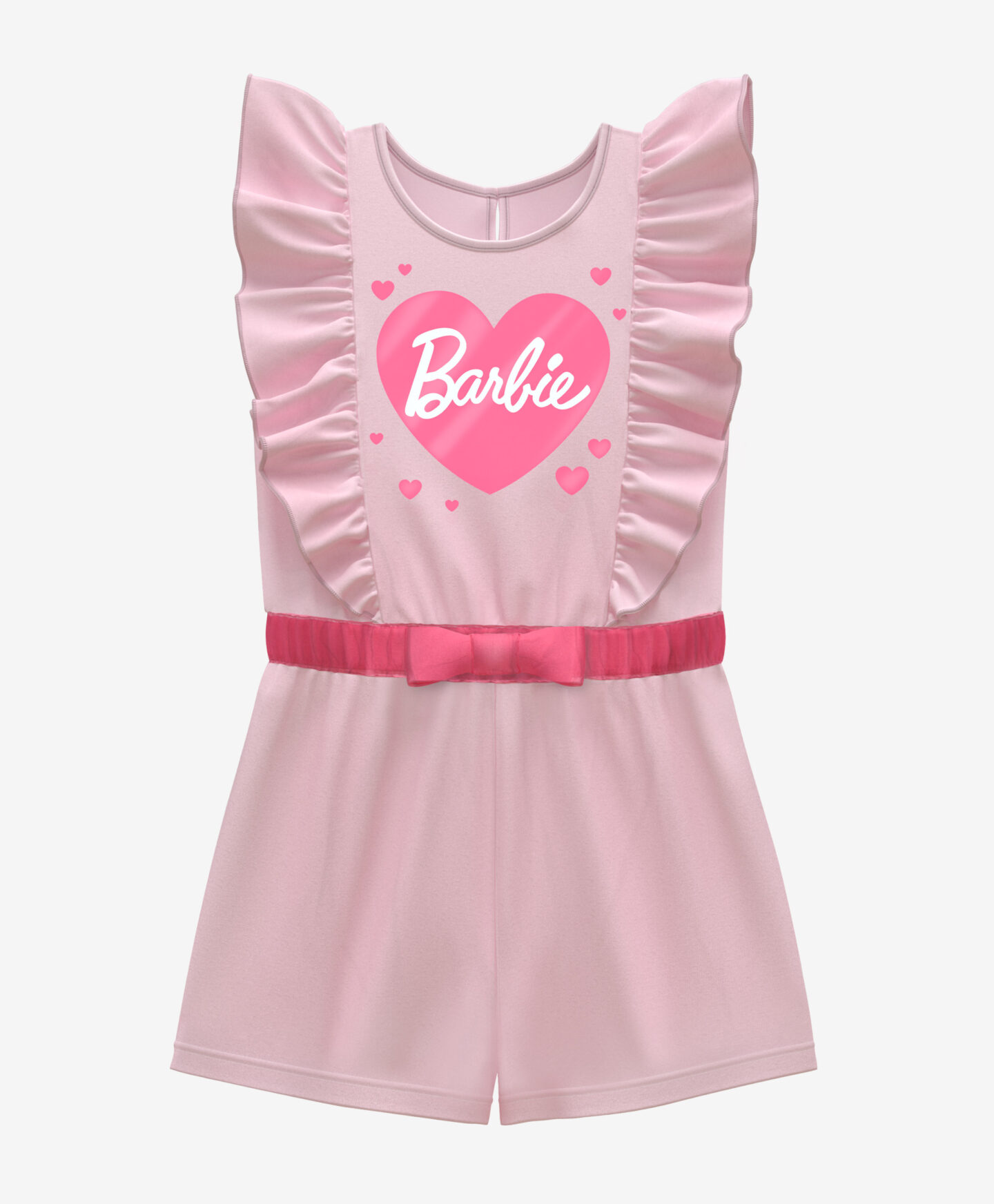 tuta rosa di barbie da bambina