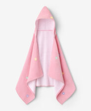 asciugamano per neonata rosa