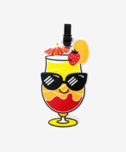 etichetta per bagagli cocktail