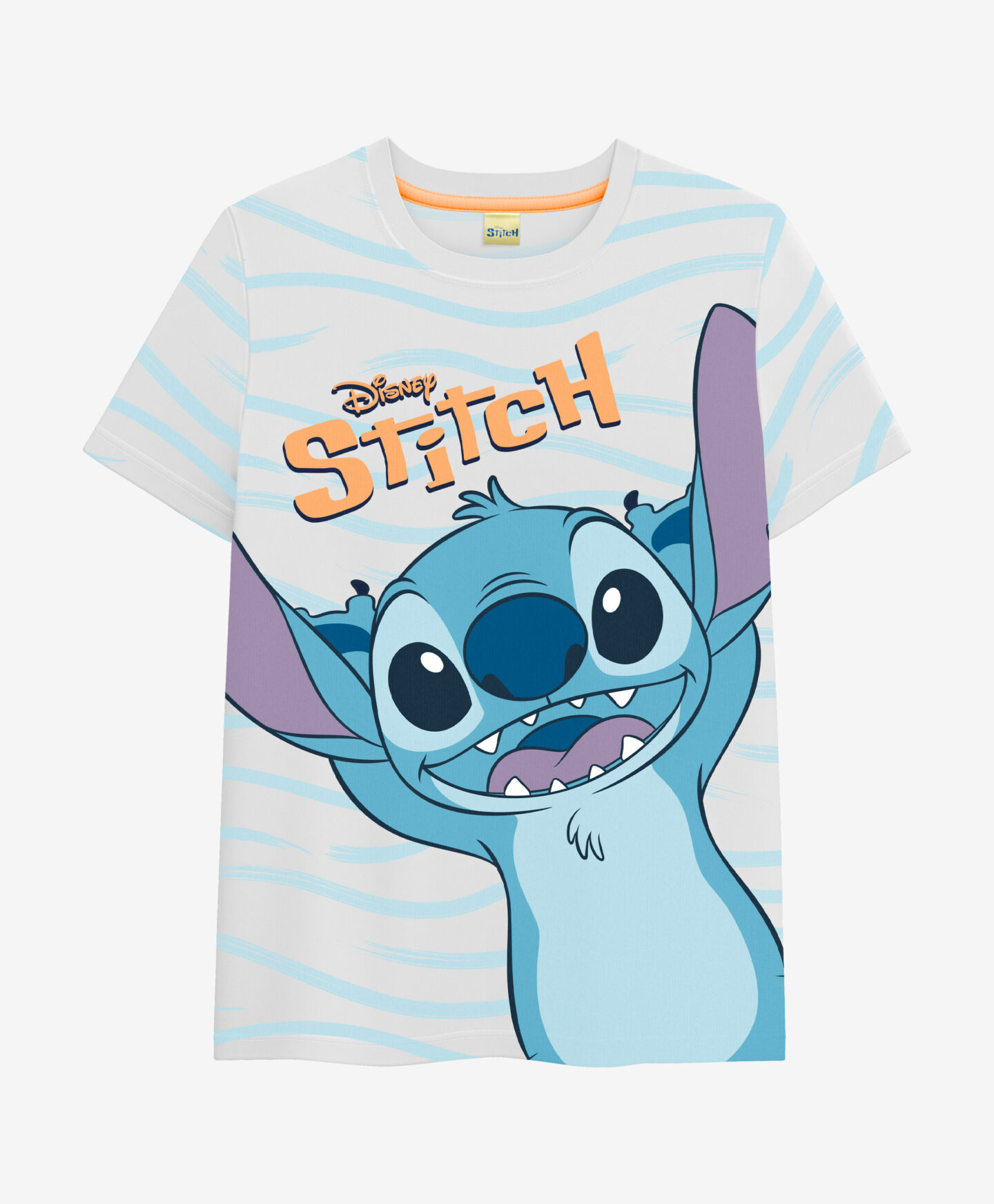 t-shirt da bambino con stitch