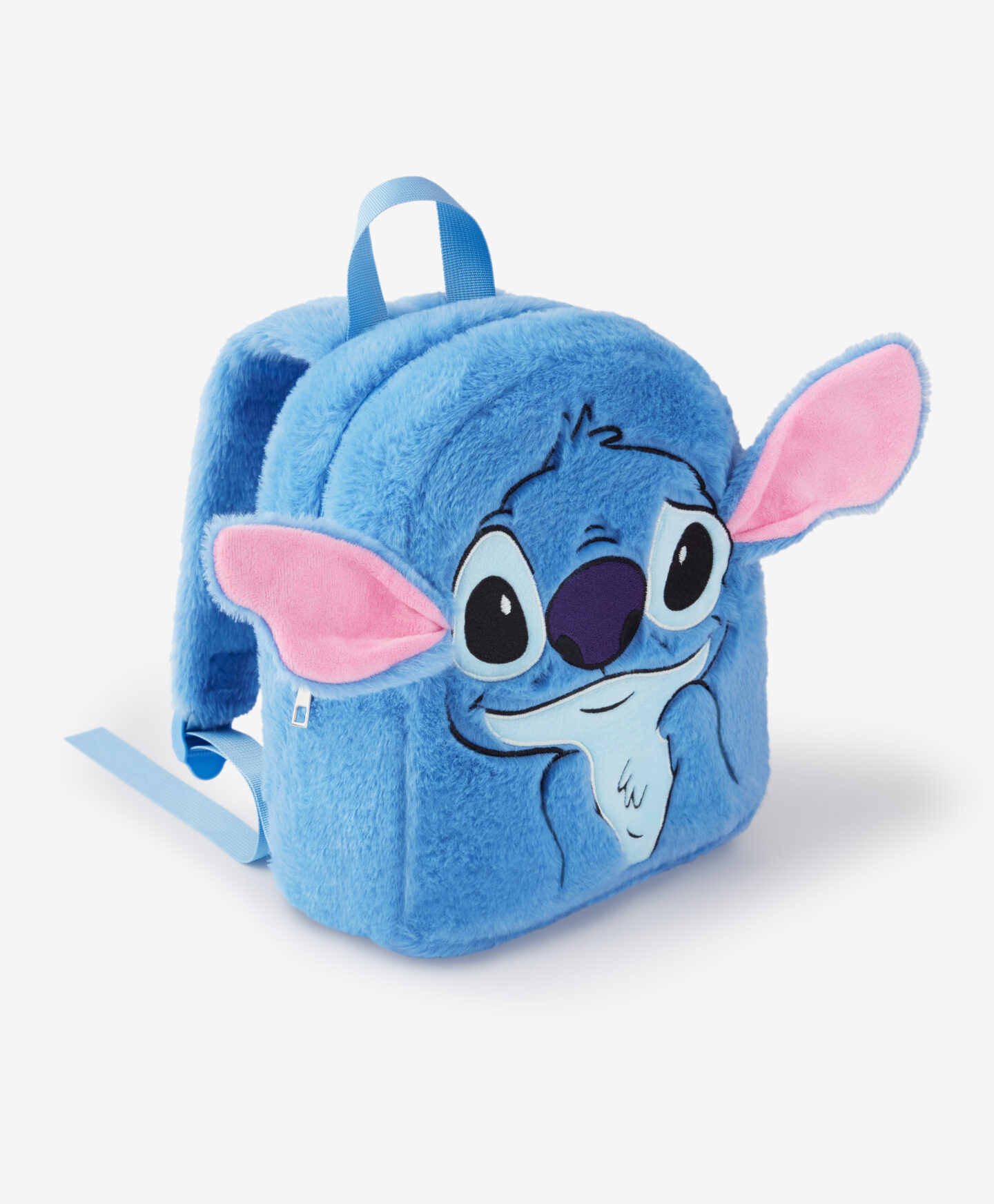 zaino blu di lilo e stitch