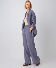 pantaloni grigi eleganti da donna