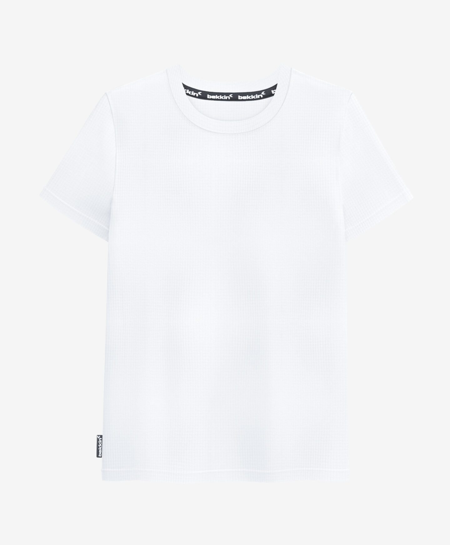 t-shirt bianca da bambino bekkin
