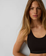 reggiseno sportivo bekkin nero
