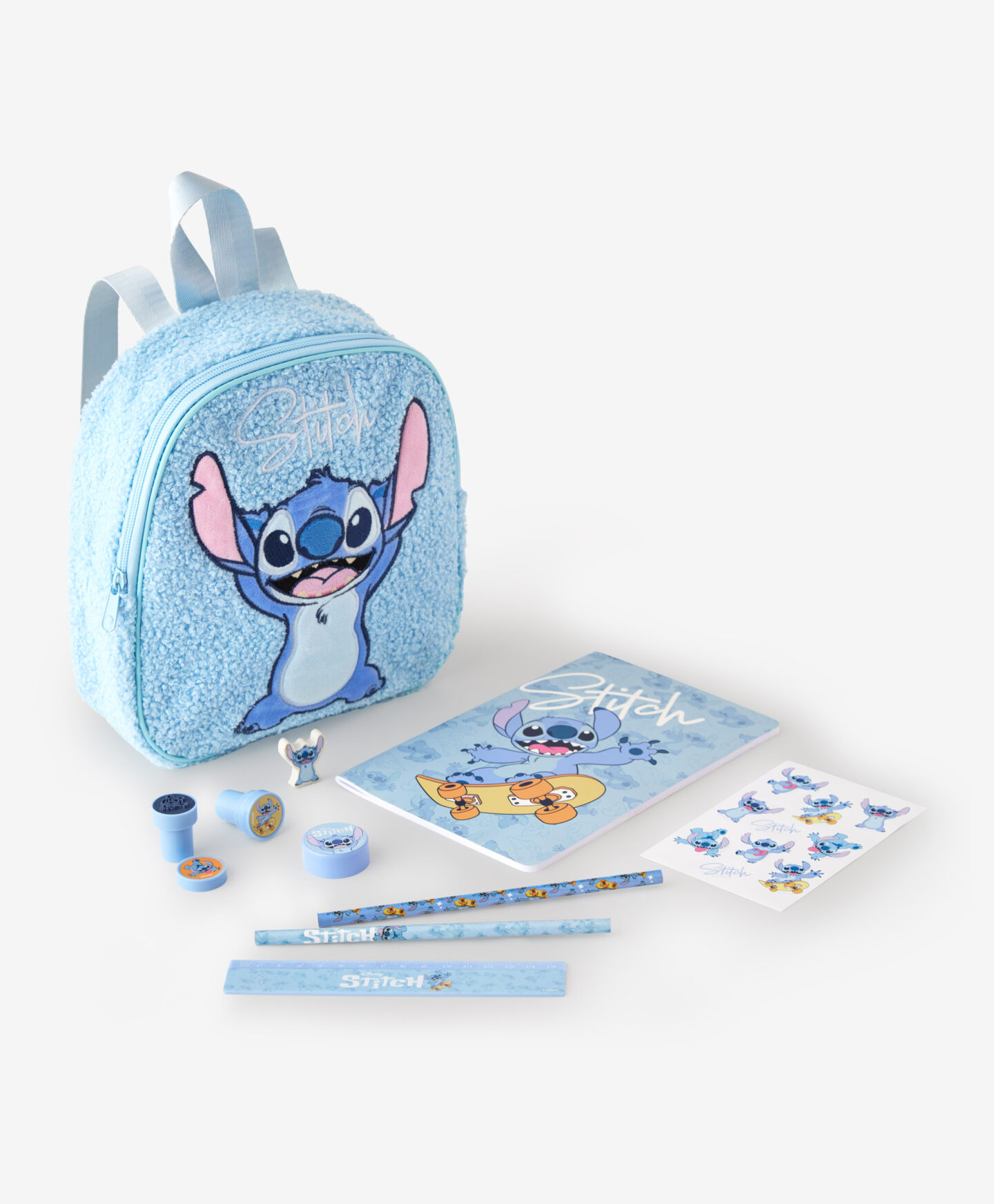 zainetto blu di lilo e stitch