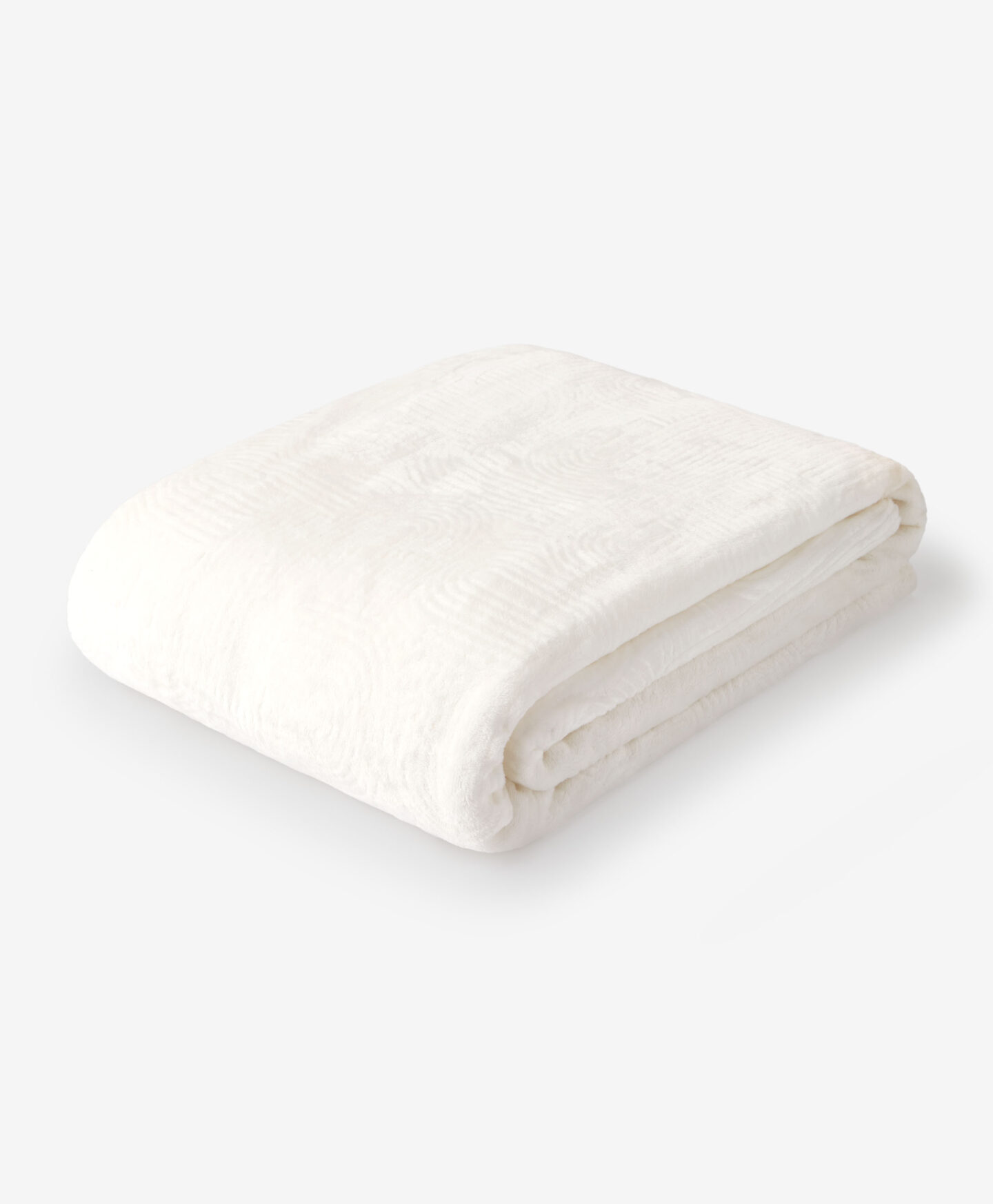 coperta decorativa bianca