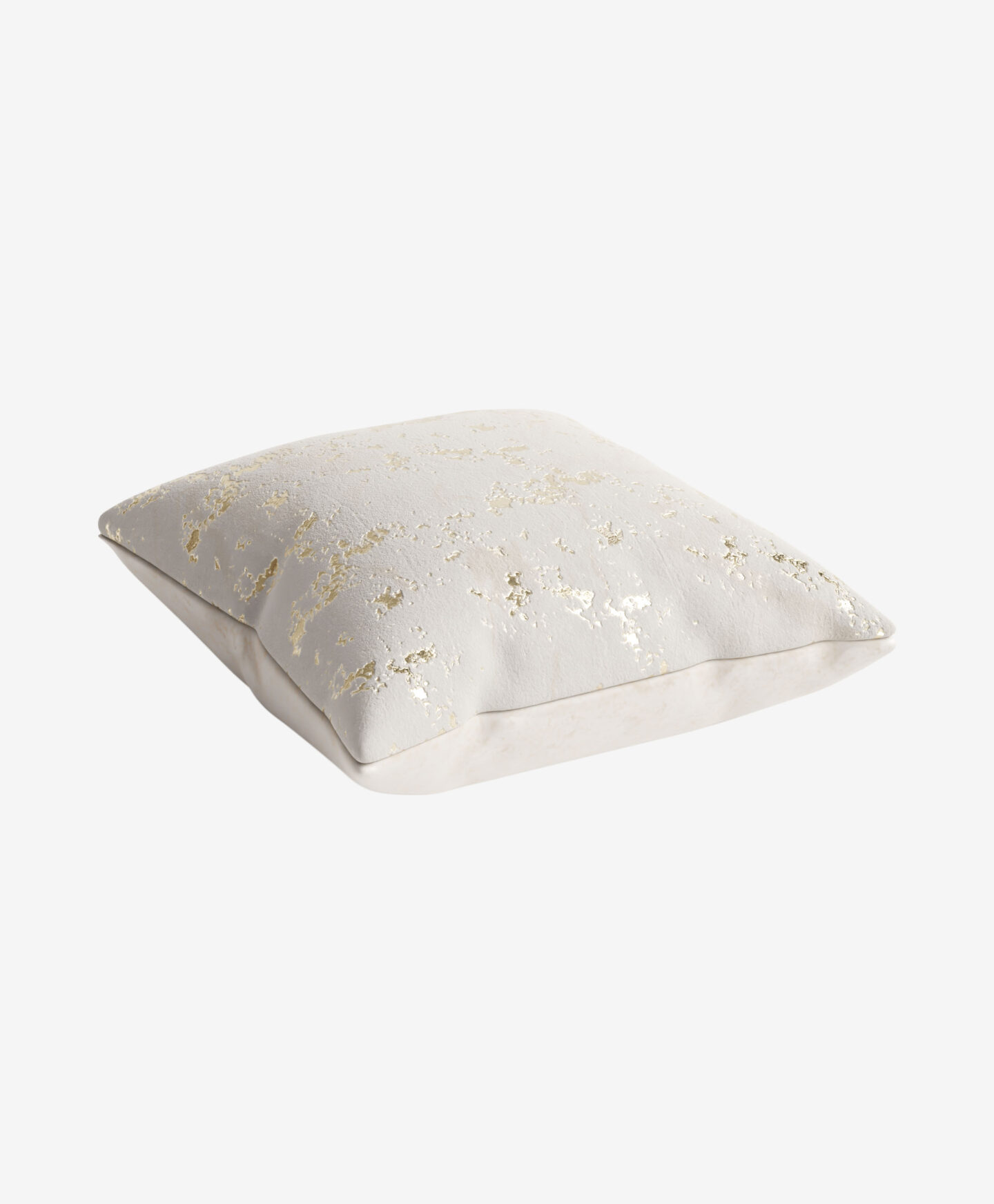 cuscino effetto marmo bianco