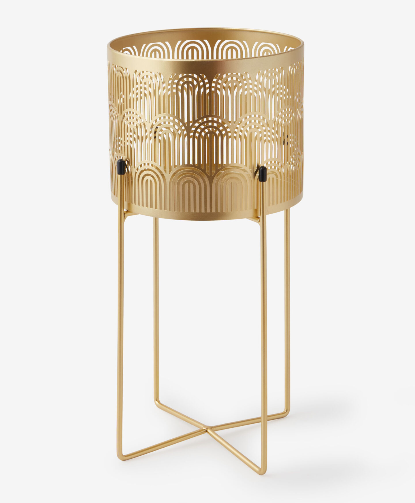coprivaso dorato stile art deco