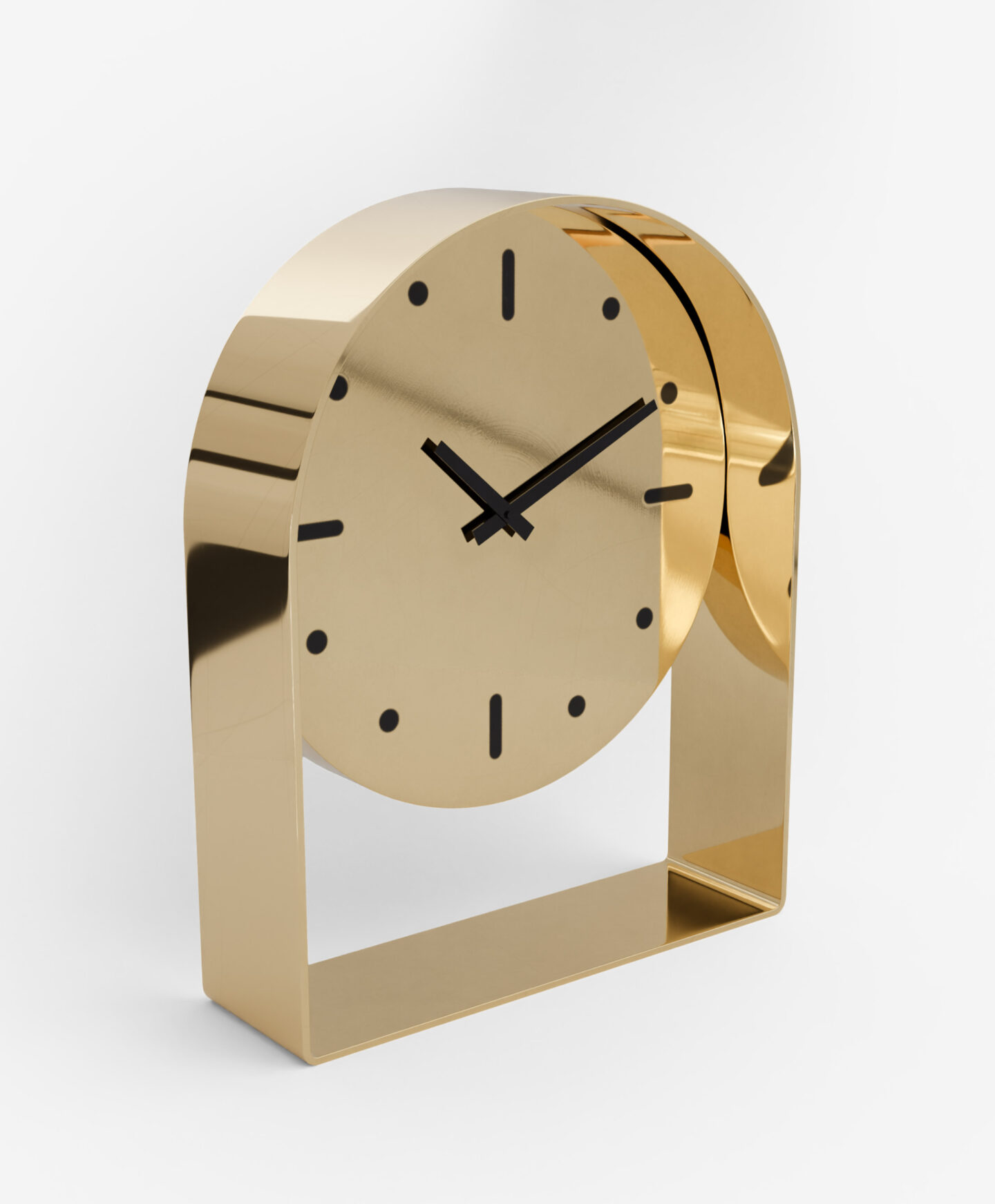orologio da tavolo dorato