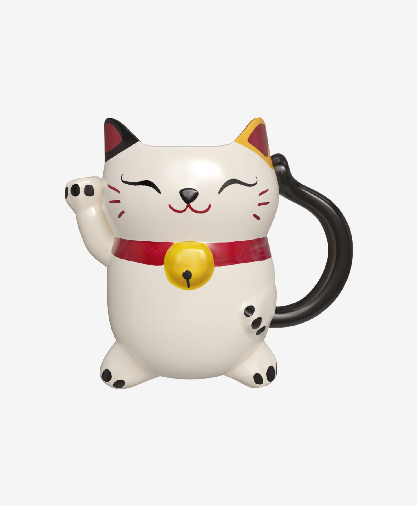 tazza a forma di gatto