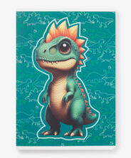 taccuino a quadretti dinosauro