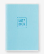 taccuino con copertina blu