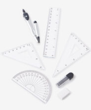 set da disegno tecnico nero