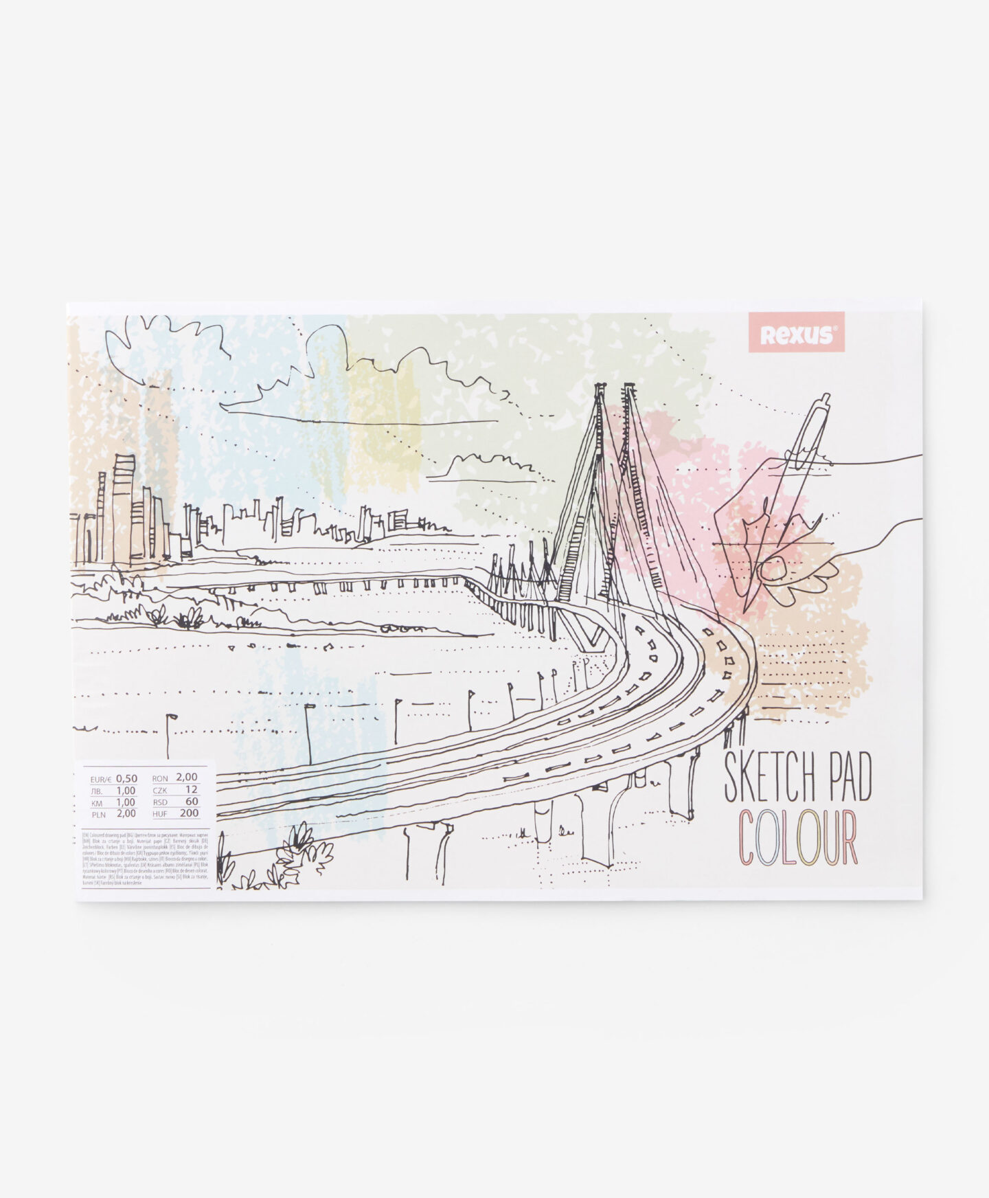 blocco disegno con venti fogli