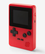 console per videogiochi rossa
