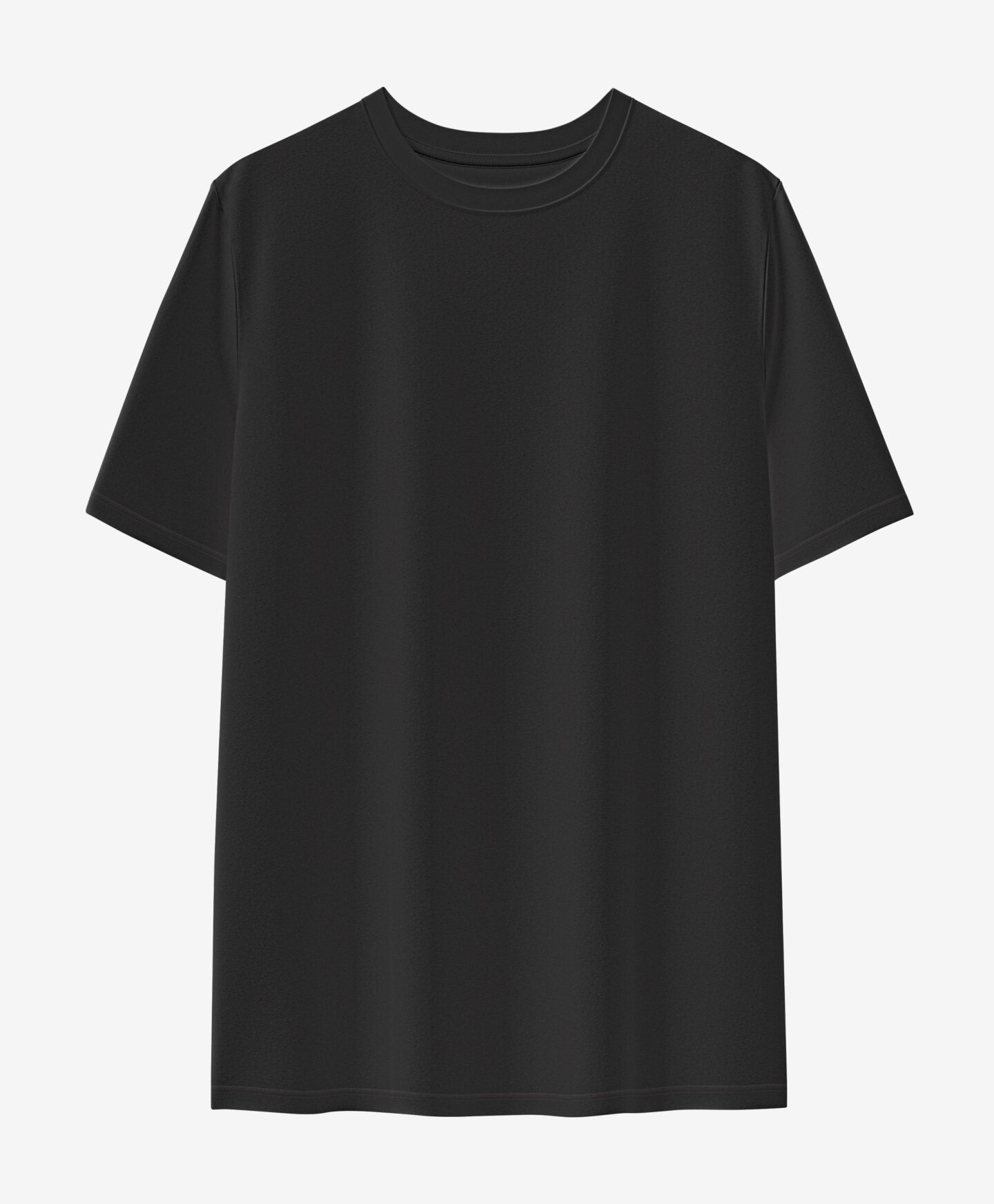 t-shirt oversize nera da donna