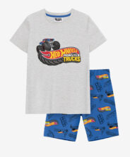 Piżama chłopięca na licencji Hot Wheels