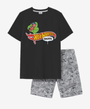 Piżama chłopięca na licencji Hot Wheels