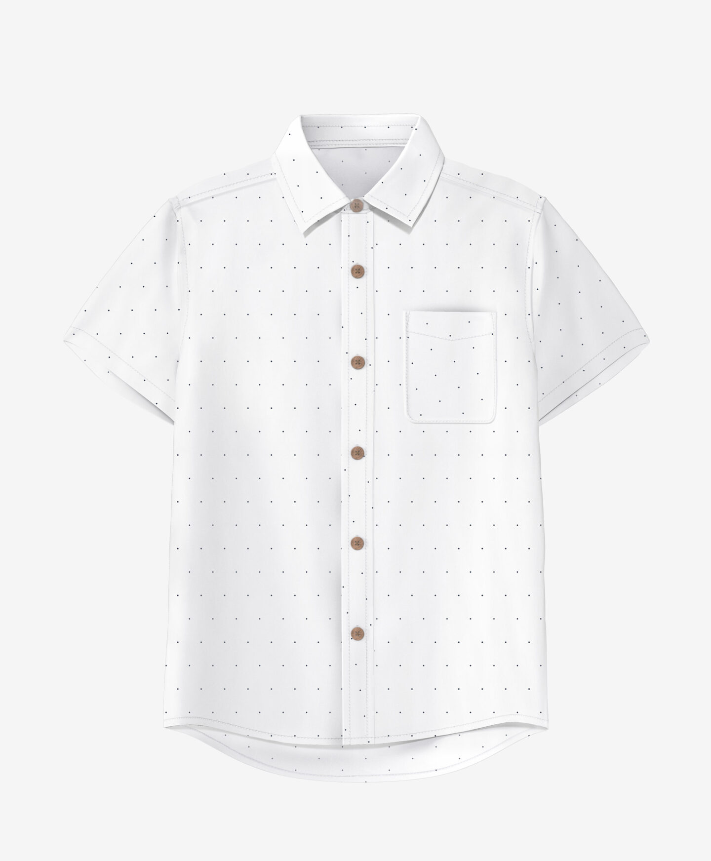 camicia a quadri bianca bambino