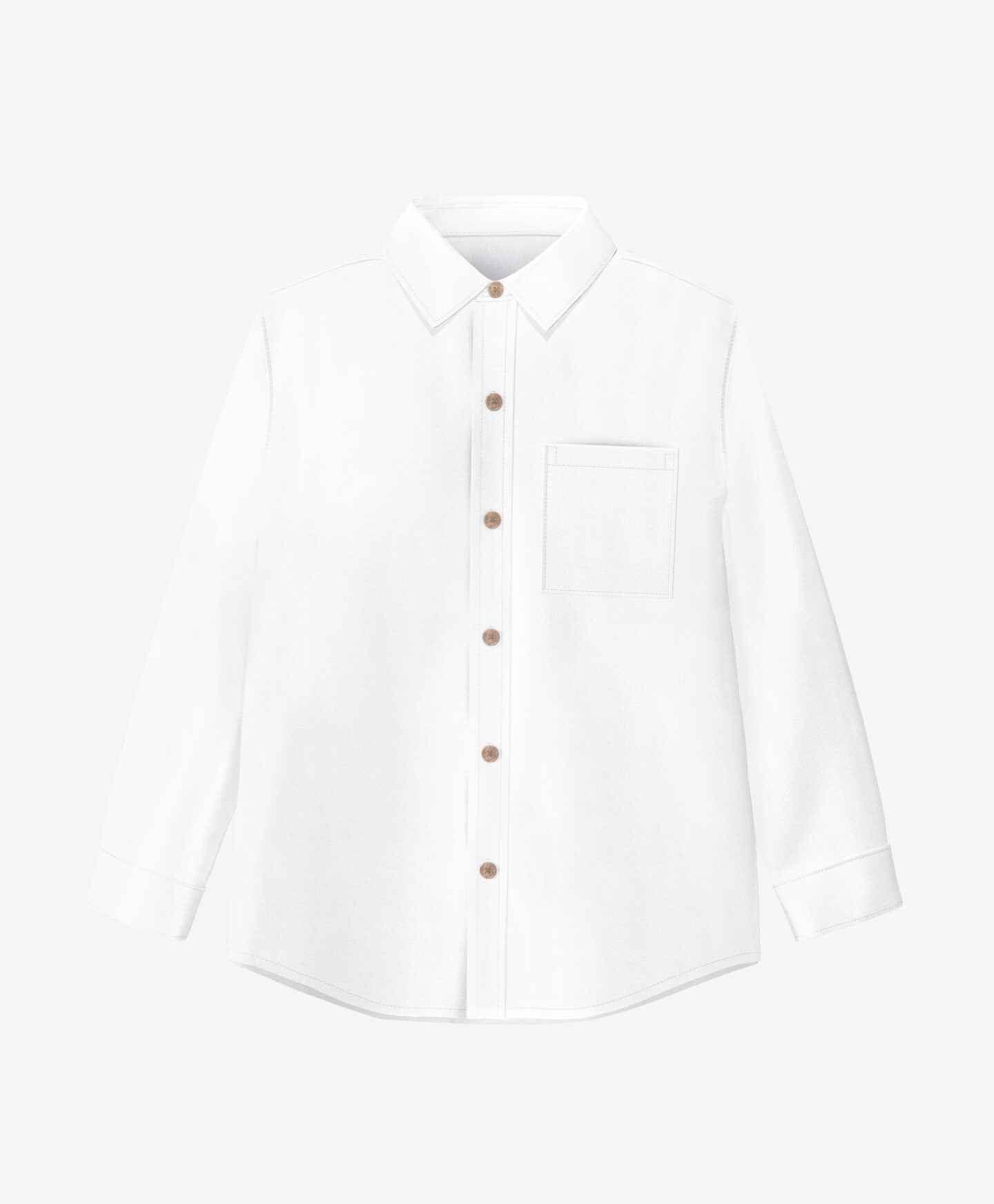 camicia bianca classica bambino