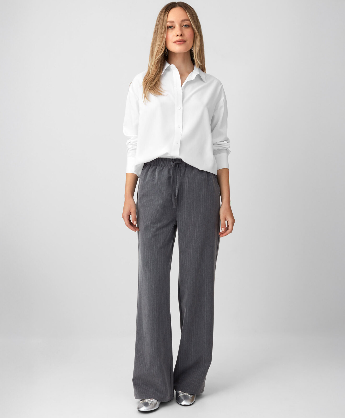 pantaloni a fantasia da donna