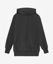 Bluza chłopięca z kieszenią kangurką czarna
