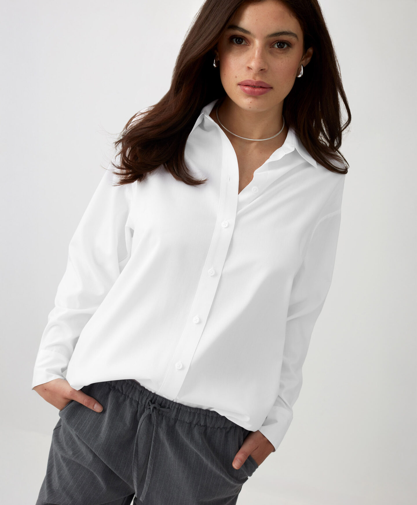 camicia bianca da donna