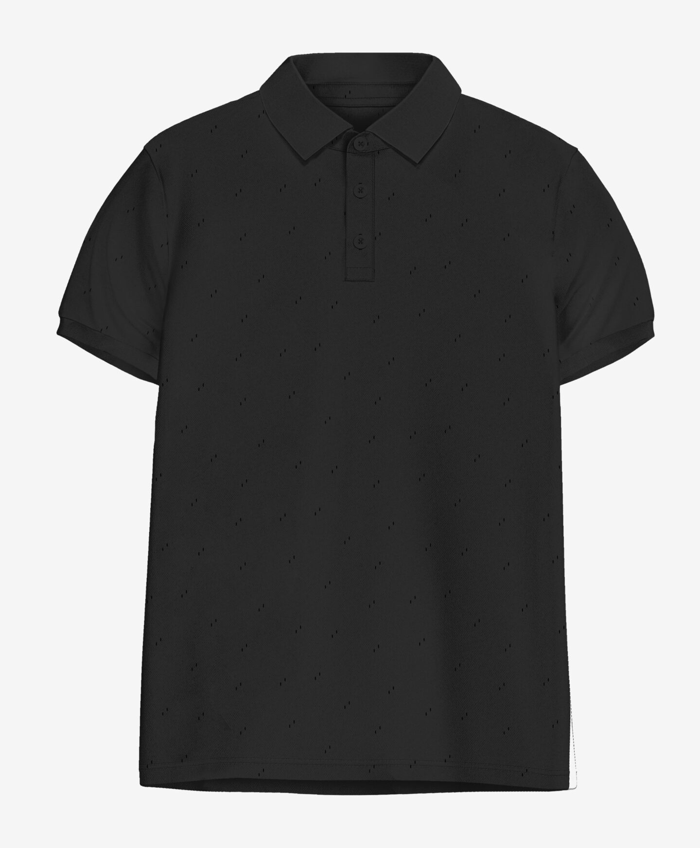 maglia polo nera da ragazzo