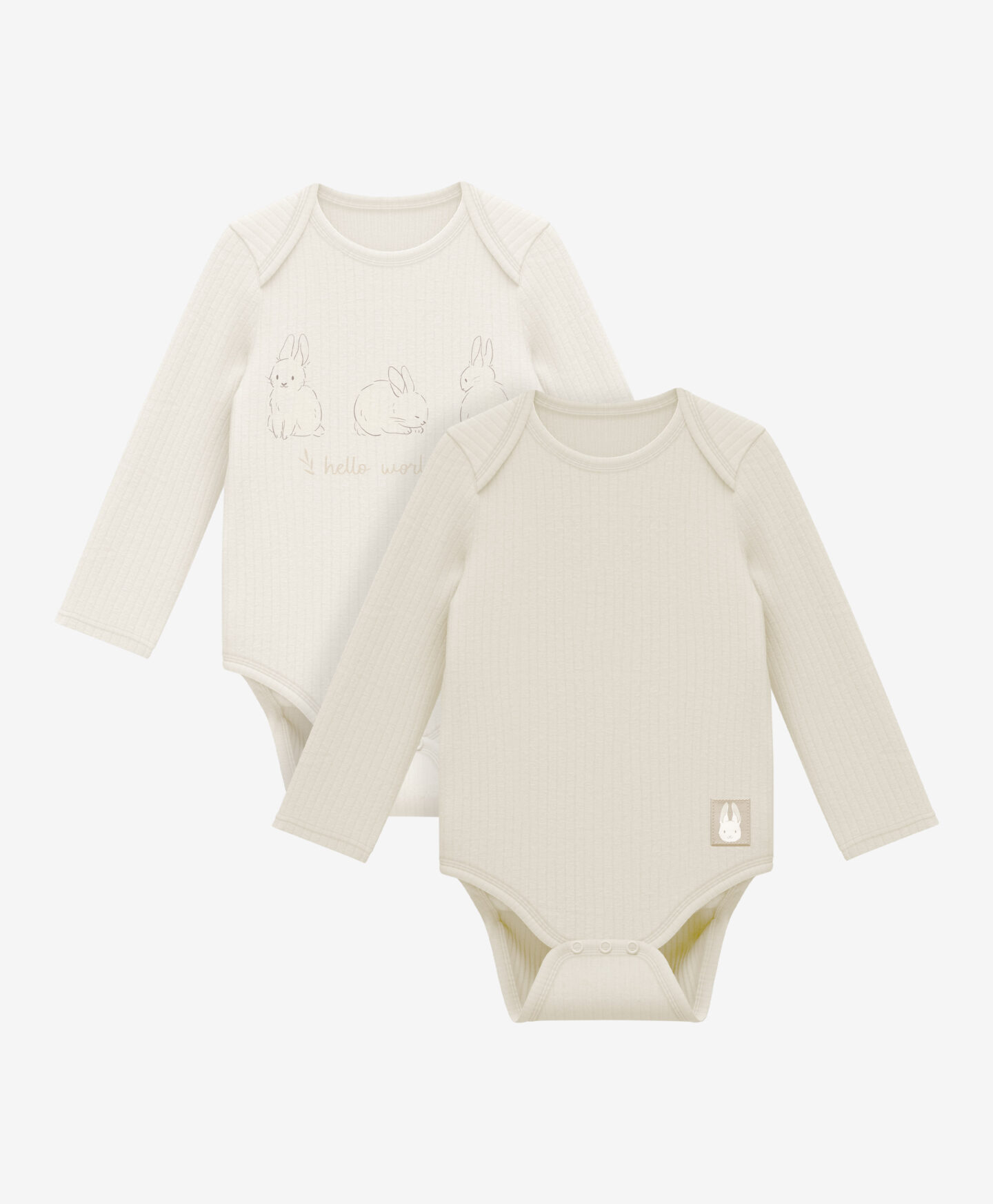 set body beige da neonata