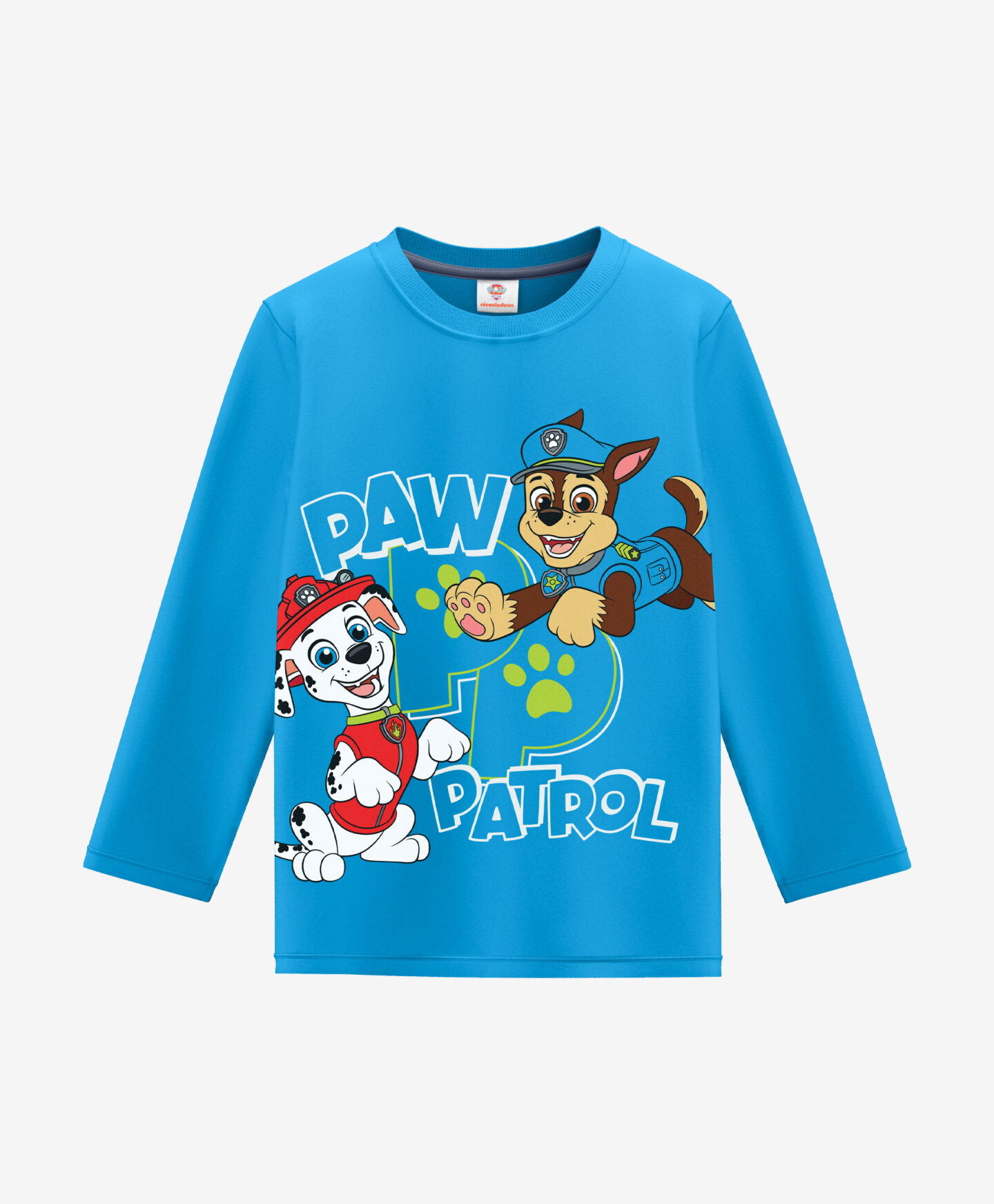 maglia azzurra bambino paw patrol