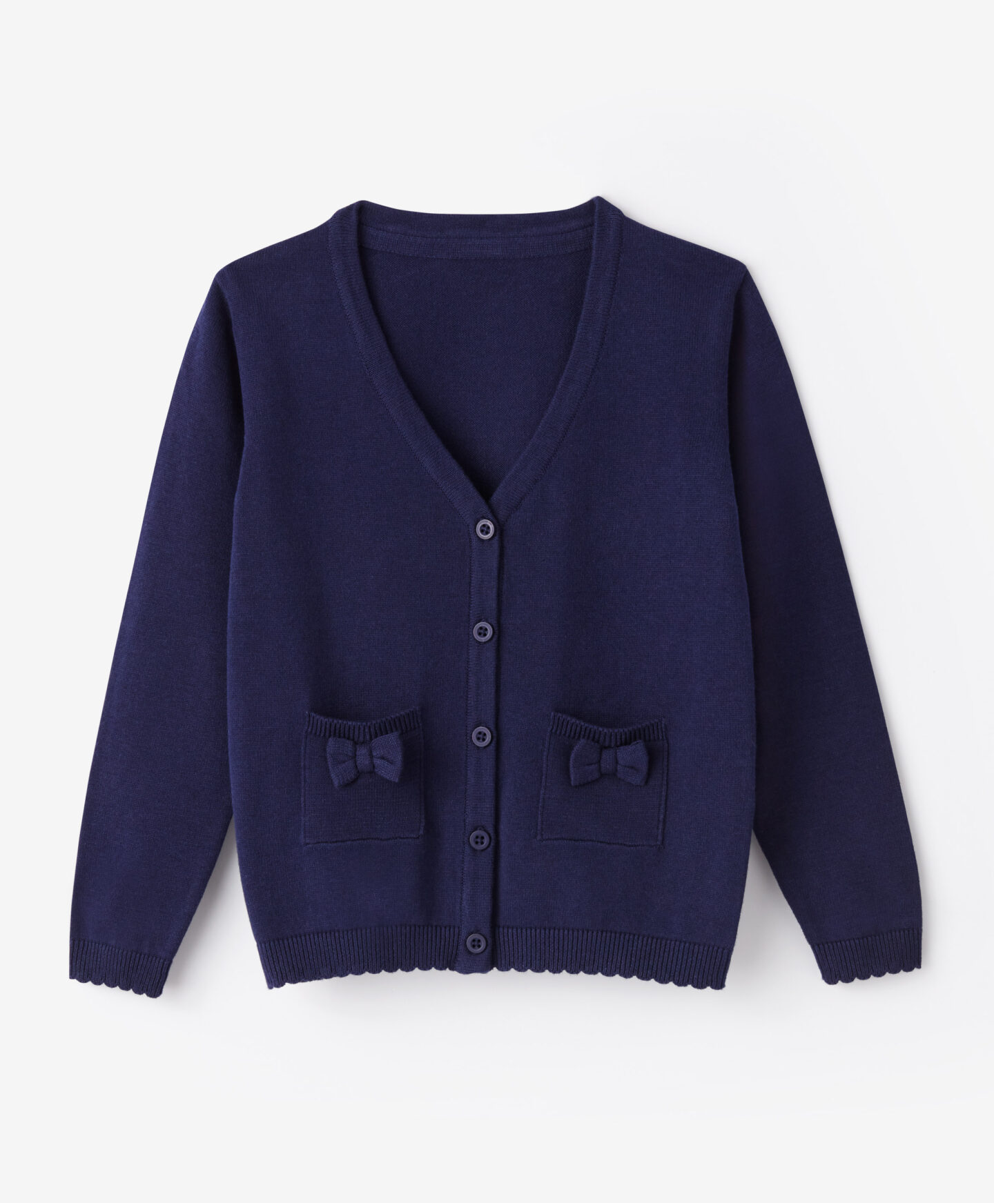 Maglioncino blu navy da bambina