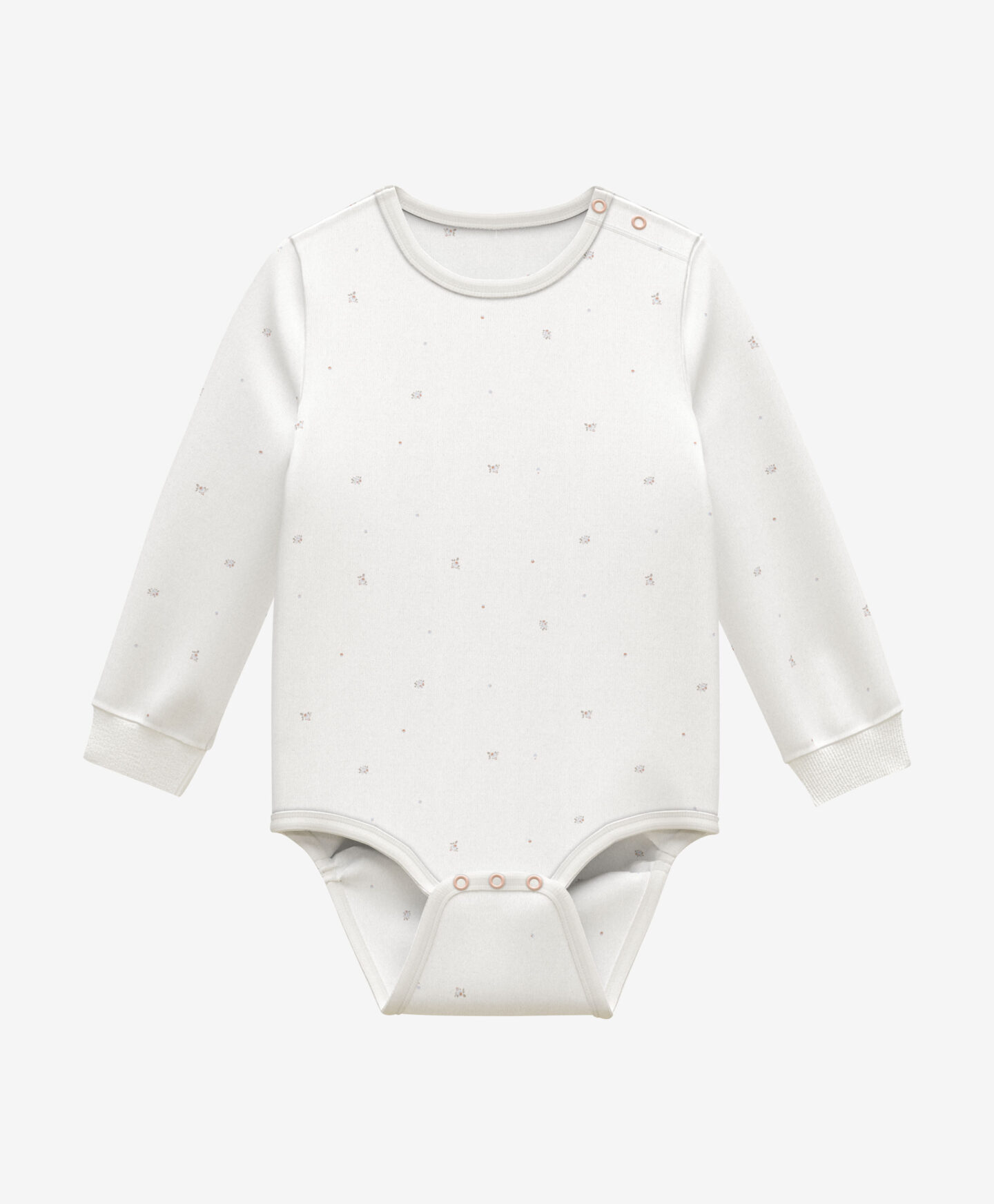 body floreale bianco da neonata