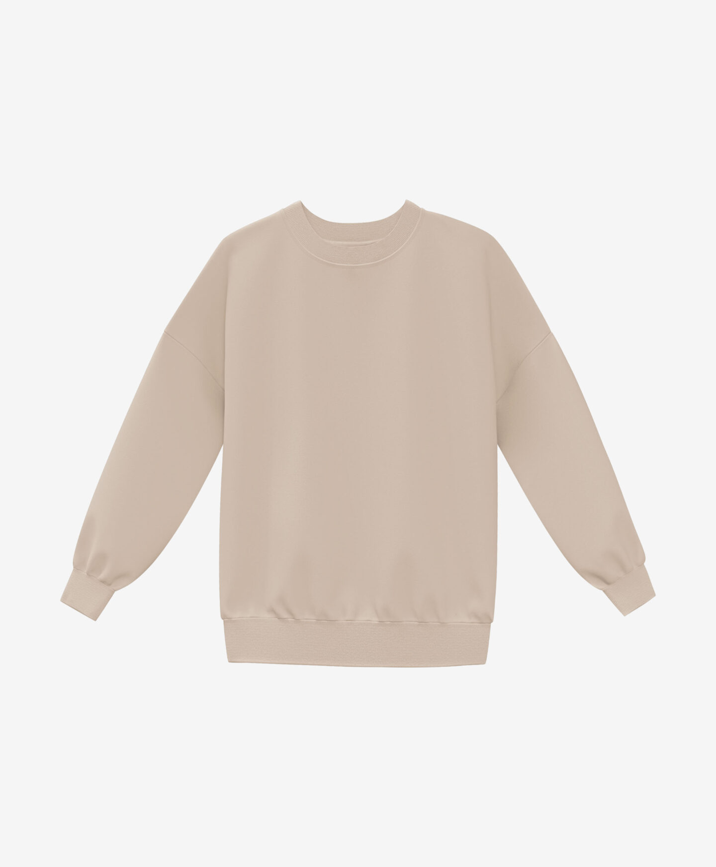 felpa beige da ragazza