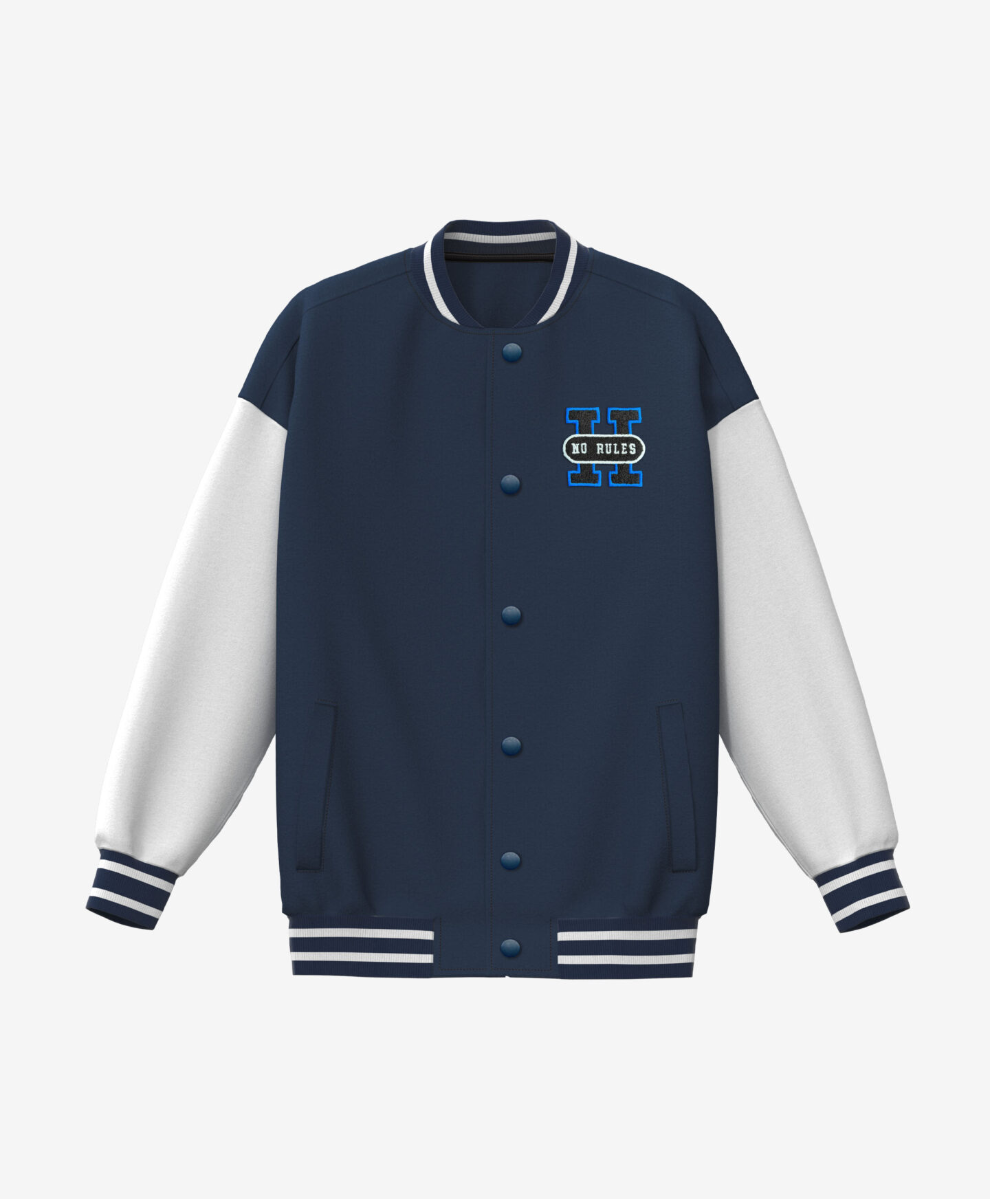 giacca bomber nera da ragazzo