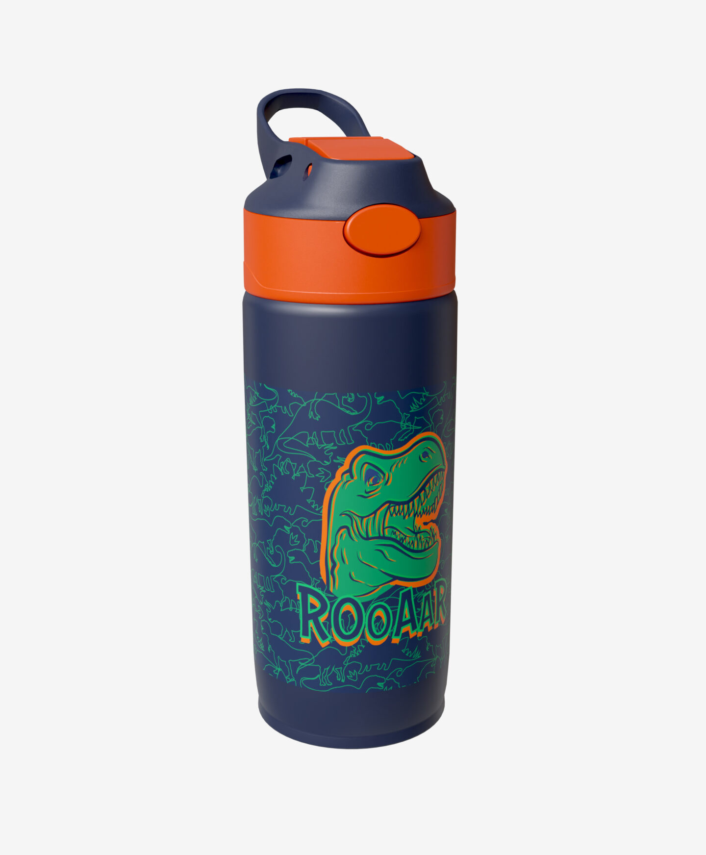 borraccia termica con dinosauri