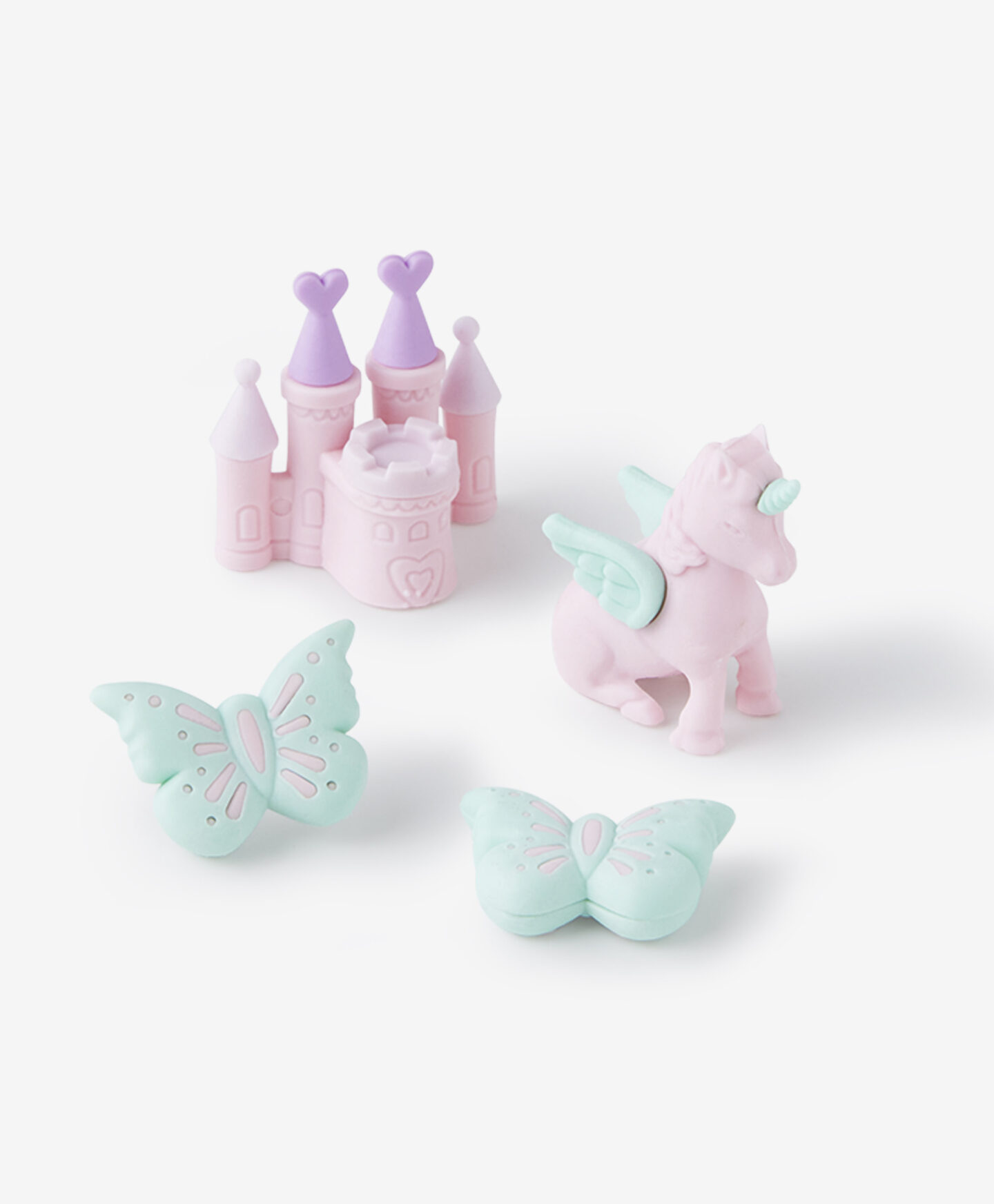 set gomme a tema principessa