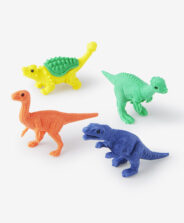 set gomme a forma di dinosauro