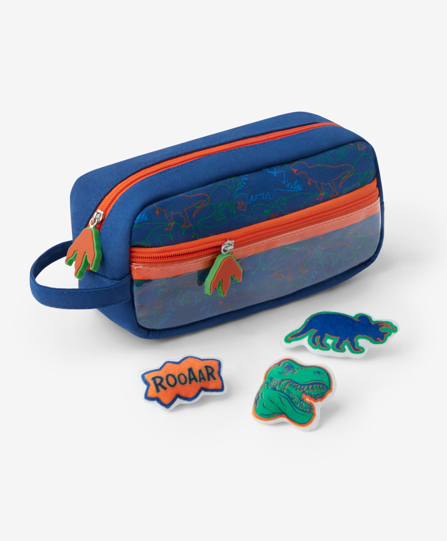 astuccio con dinosauro 3d