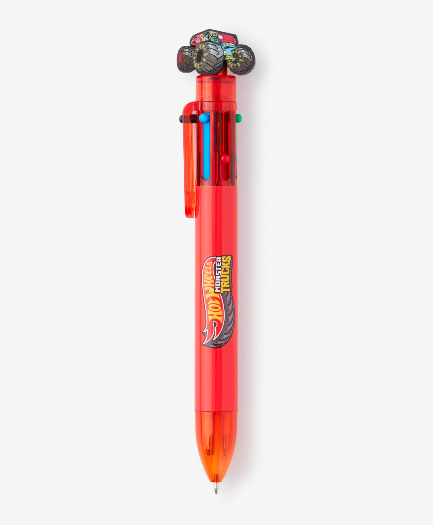 penna multicolor hot wheels rossa