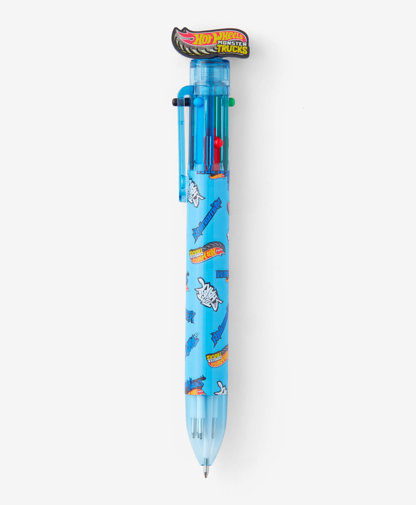 penna multicolor hot wheels blu