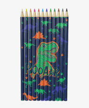set di pastelli dinosauro