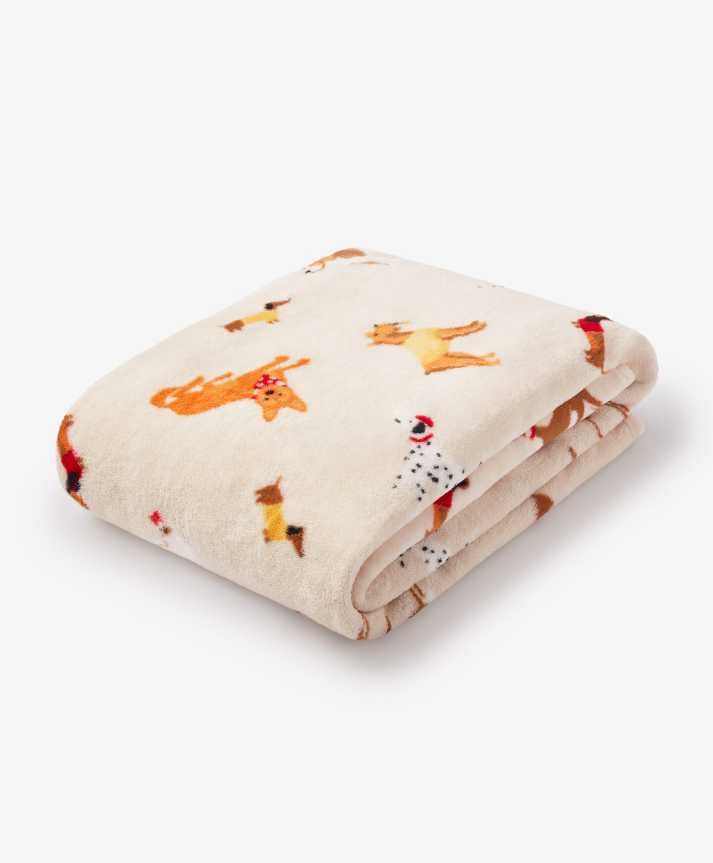 coperta morbida con cani