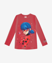 Koszulka dziewczęca na licencji Miraculous 100% bawełny
