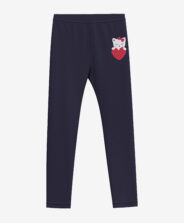 Legginsy dziewczęce z aplikacją